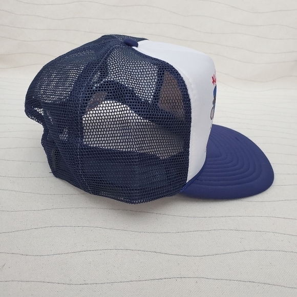 Vintage Showboat "All I Do lately Is Drag My Ass" Mesh Trucker Snapback Hat Cap - Picture 3 of 8